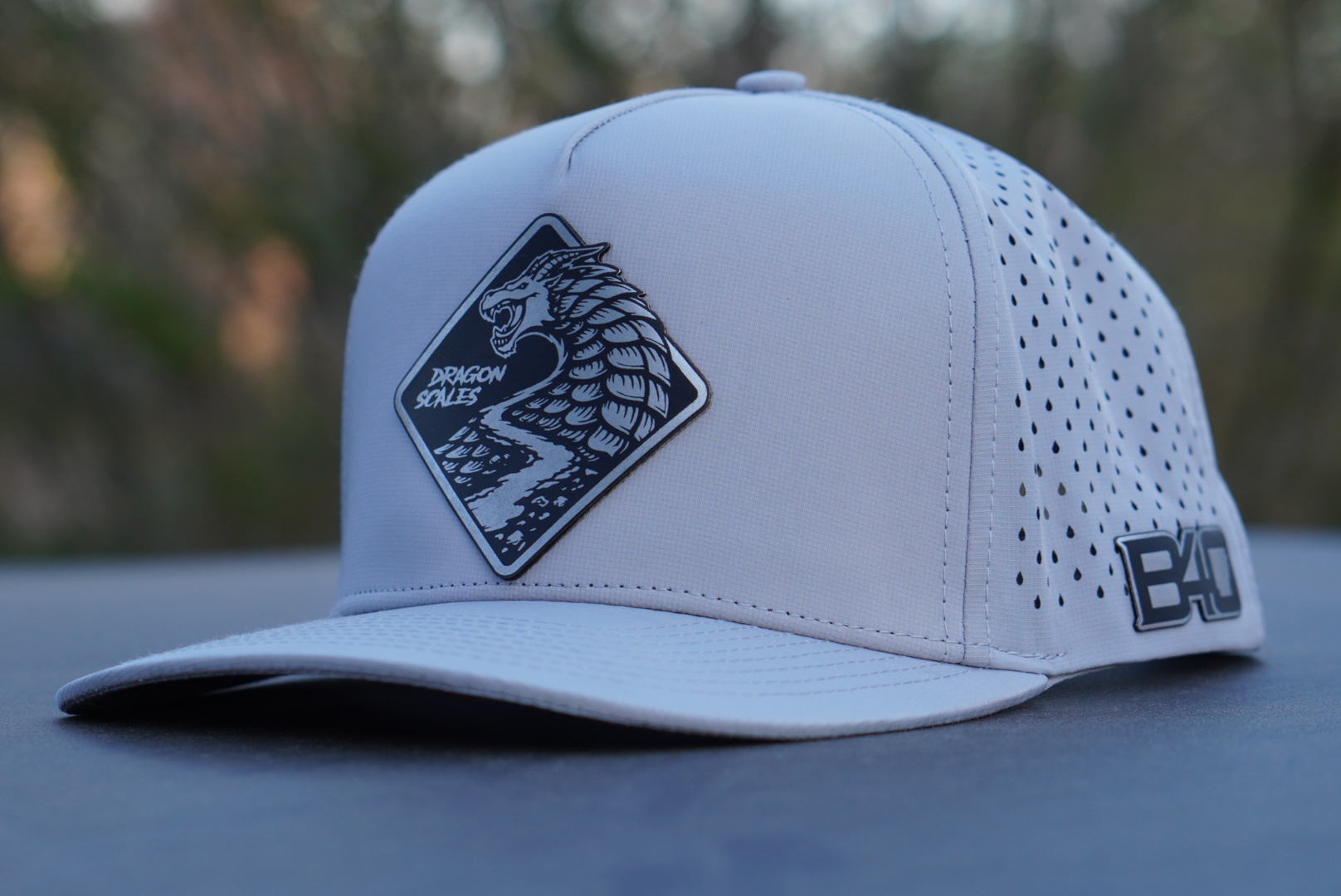 Back 40 featured custom hat